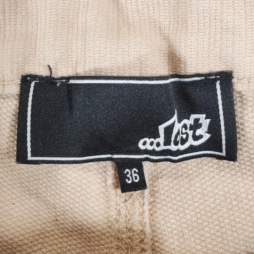 Lost Enterprises Pants Mens 36x32 Tan Cotton Canvas Carpenter Utility Skater Y2K